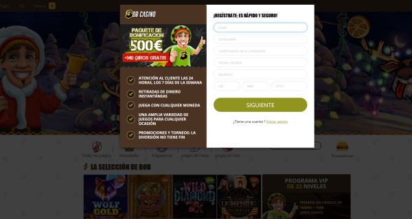 Cómo registrarse en los casinos online