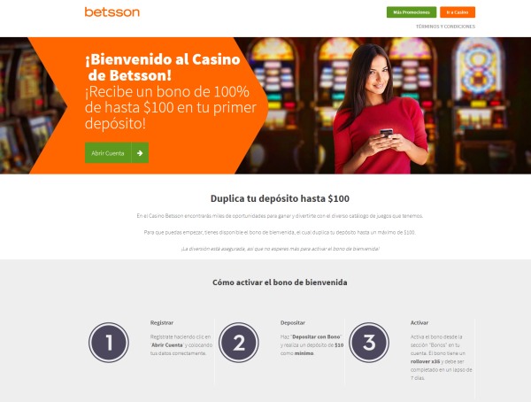 betsson casino bono de bienvenida