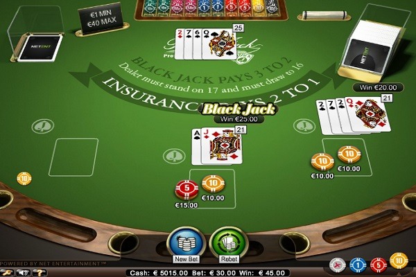 blackjack en linea